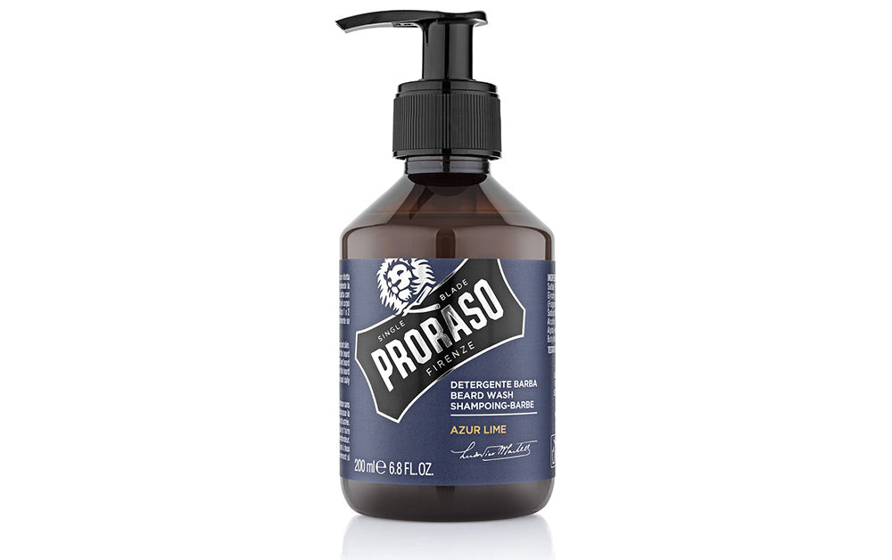Proraso Azur Lime Beard Wash 200ml Beard - Moustache Care Proraso
