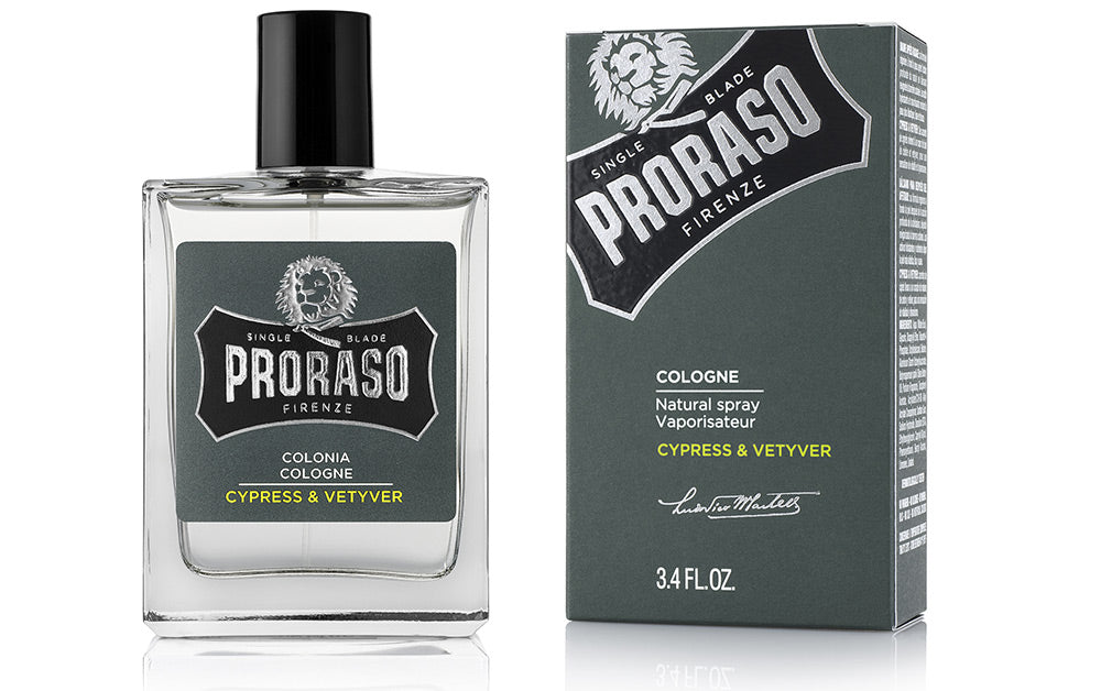 Proraso Natural Spray Cypress and Vetyver Shaving Products Proraso