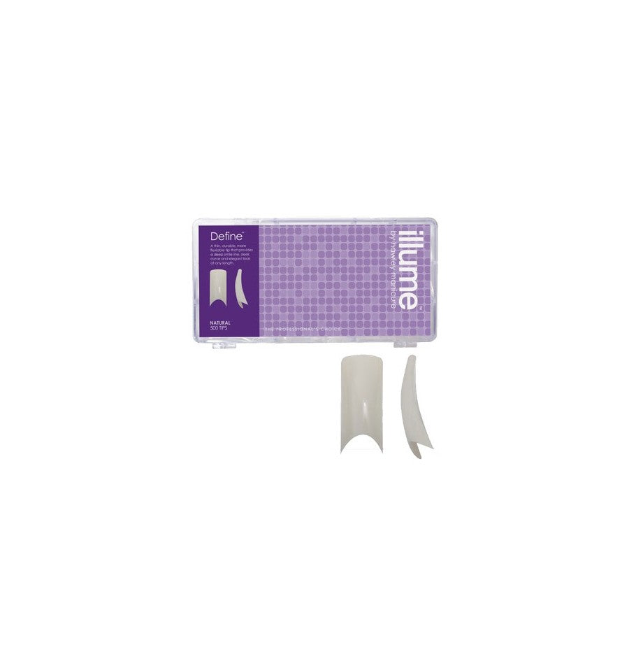 Hawley Define Natural Tips 500pk #15503 Nail Tips Hawley