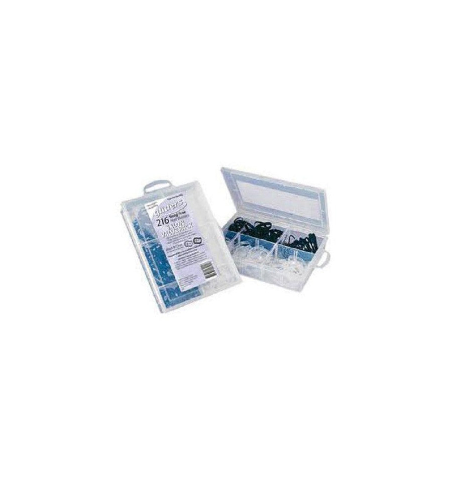 Freestyle Snag Free Hair Elastics 216pc Hair Clips- Ties - Accessories Freestyle