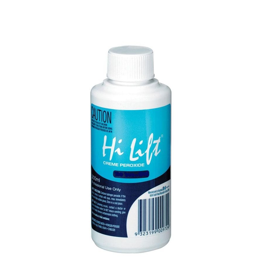 Hi Lift Peroxide 20 Vol - 6% 200ml Peroxides - Developers Hi Lift