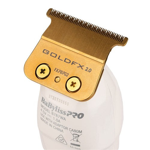 BaBylissPRO White FX Outliner Trimmer Cord/Cordless Trimmer BaBylissPRO