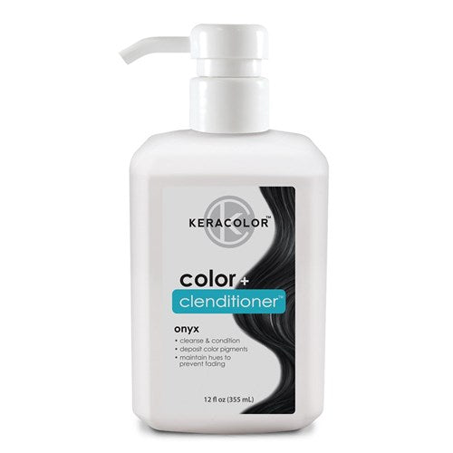Keracolor Colour and Clenditioner Onyx 355ml Colouring Shampoo/Conditioner Keracolor