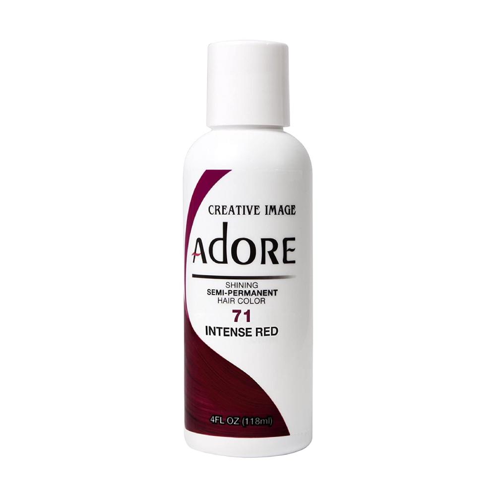 Adore Semi Permanent Hair Colour No. 71 Intense Red 118ml Hair Colours - Semi Permanent Adore