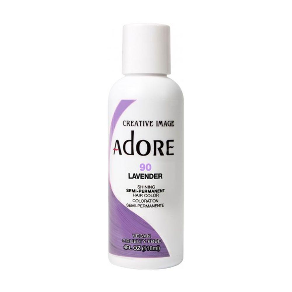 Adore Semi Permanent Hair Colour No. 90 Lavender 118ml Hair Colours - Semi Permanent Adore