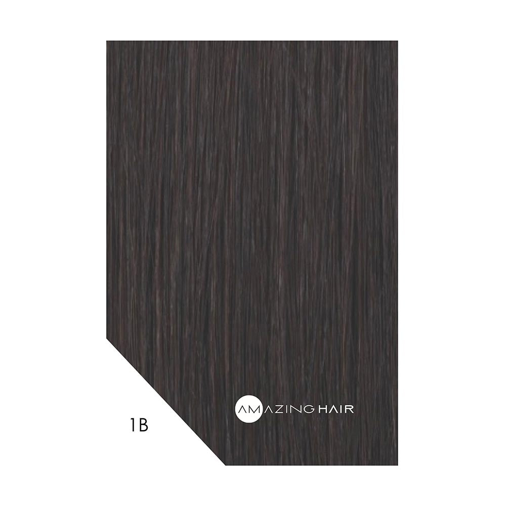 Amazing Hair Premium Tape Extensions 24inch 20pc #1B Dark Brown Extensions Amazing Hair