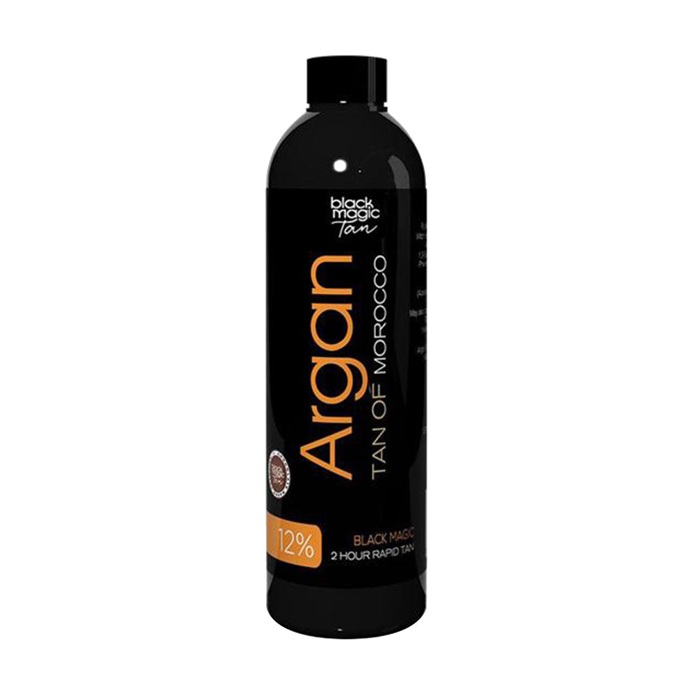 Black Magic Tan Argan Tan 12% 2hr Rapid 125ml Tanning Black Magic Tan