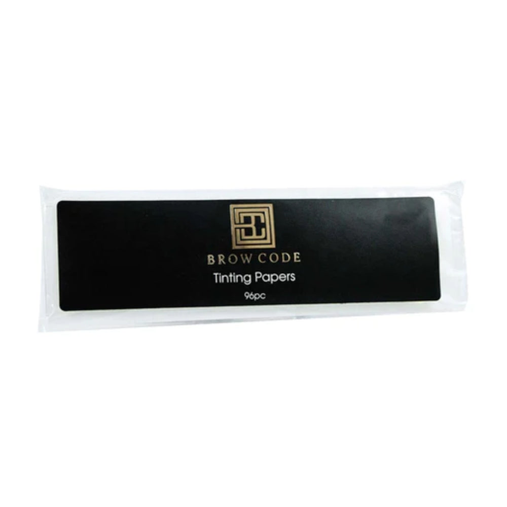 Brow Code Protector Tinting Papers 96pc Eyebrow Brow Code