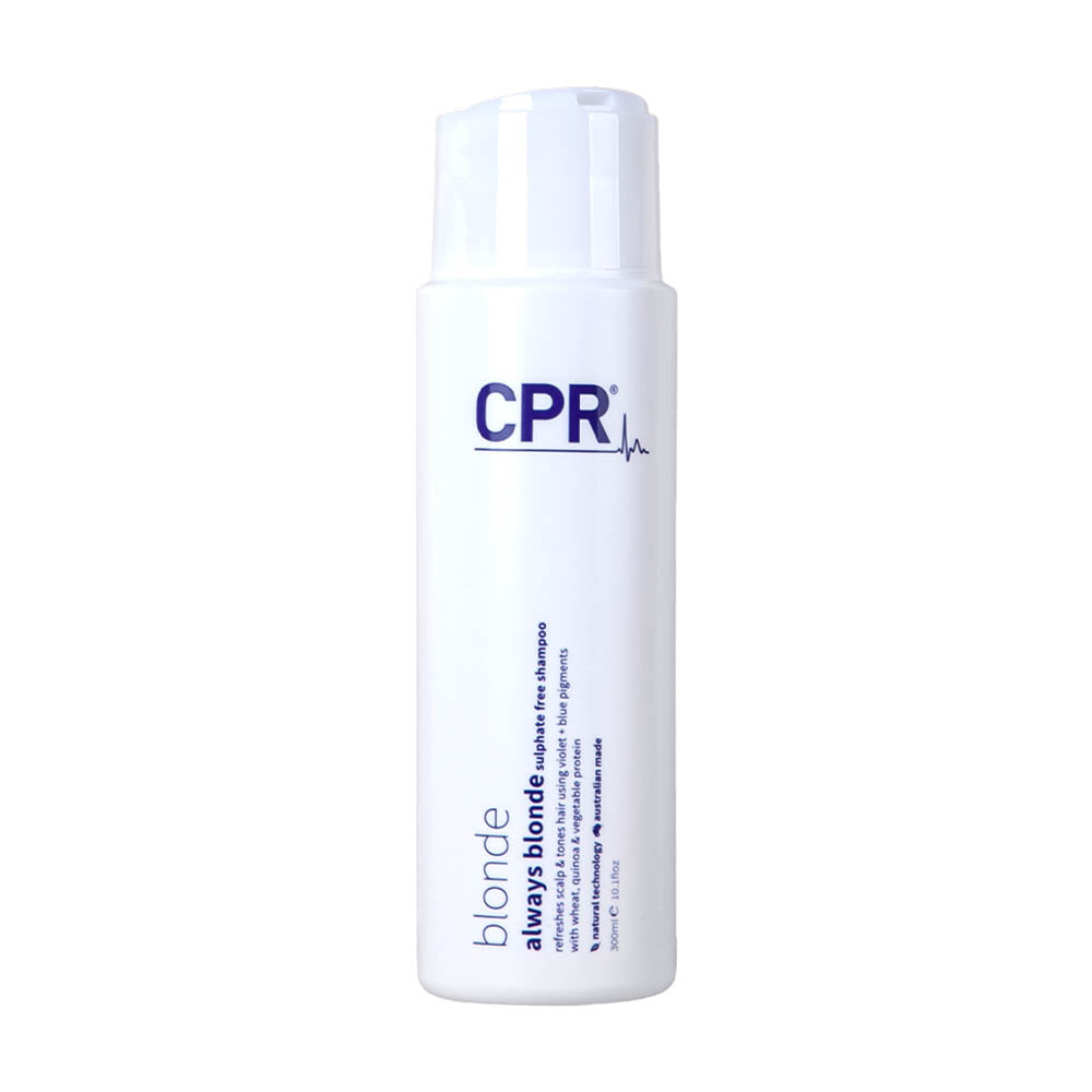 Vitafive CPR Always Blonde Sulphate Free Shampoo 300ml Shampoo/Conditioner Vitafive CPR