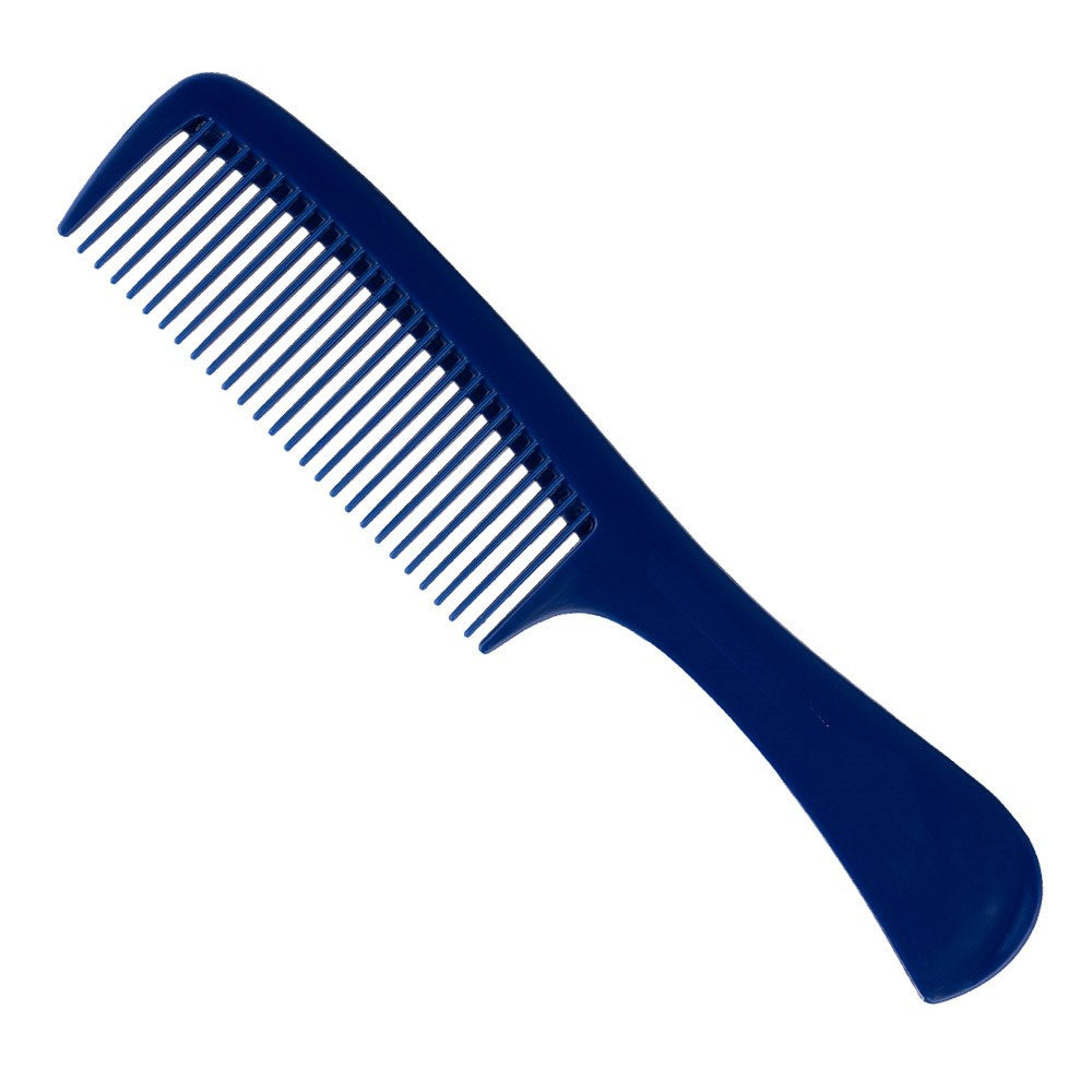 Dateline Professional Black Celcon Basin Comb With Handle 3111 Comb Dateline