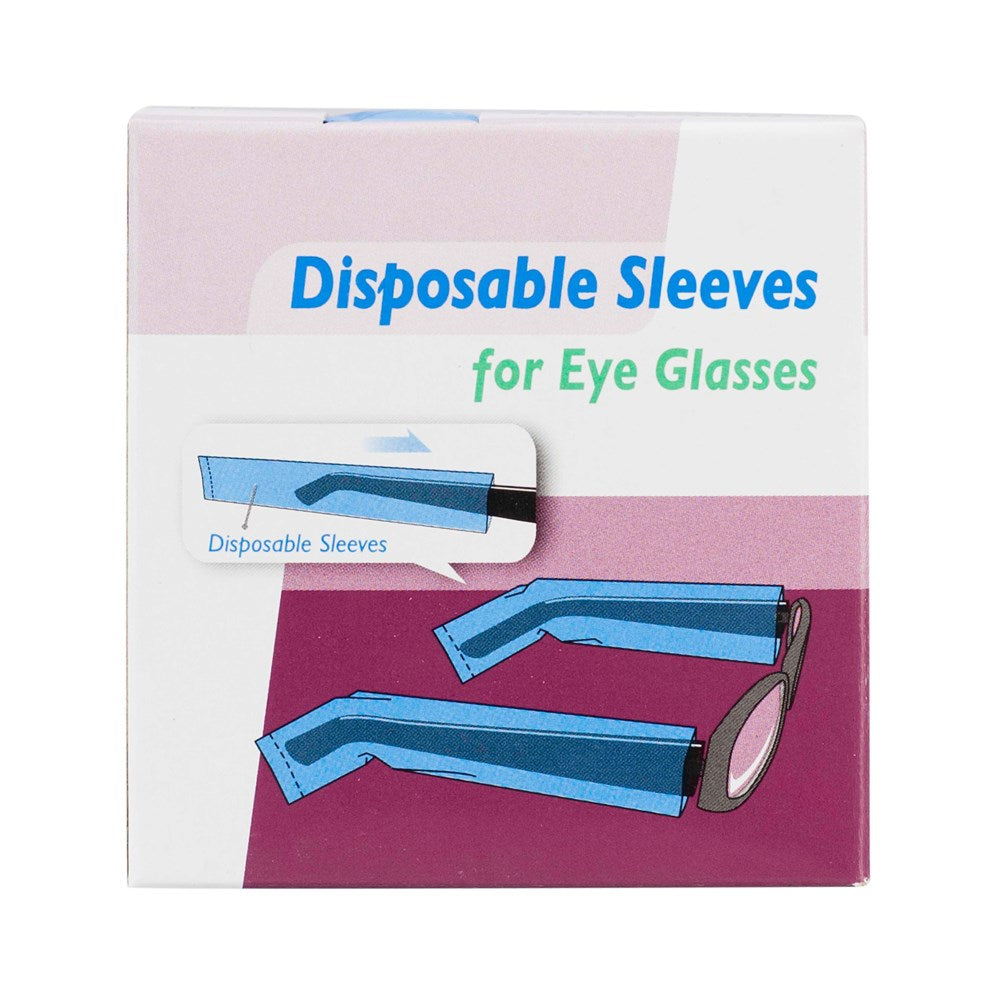 Dateline Disposable Sleeves for Eye Glasses 200pc Colouring Accessories Dateline