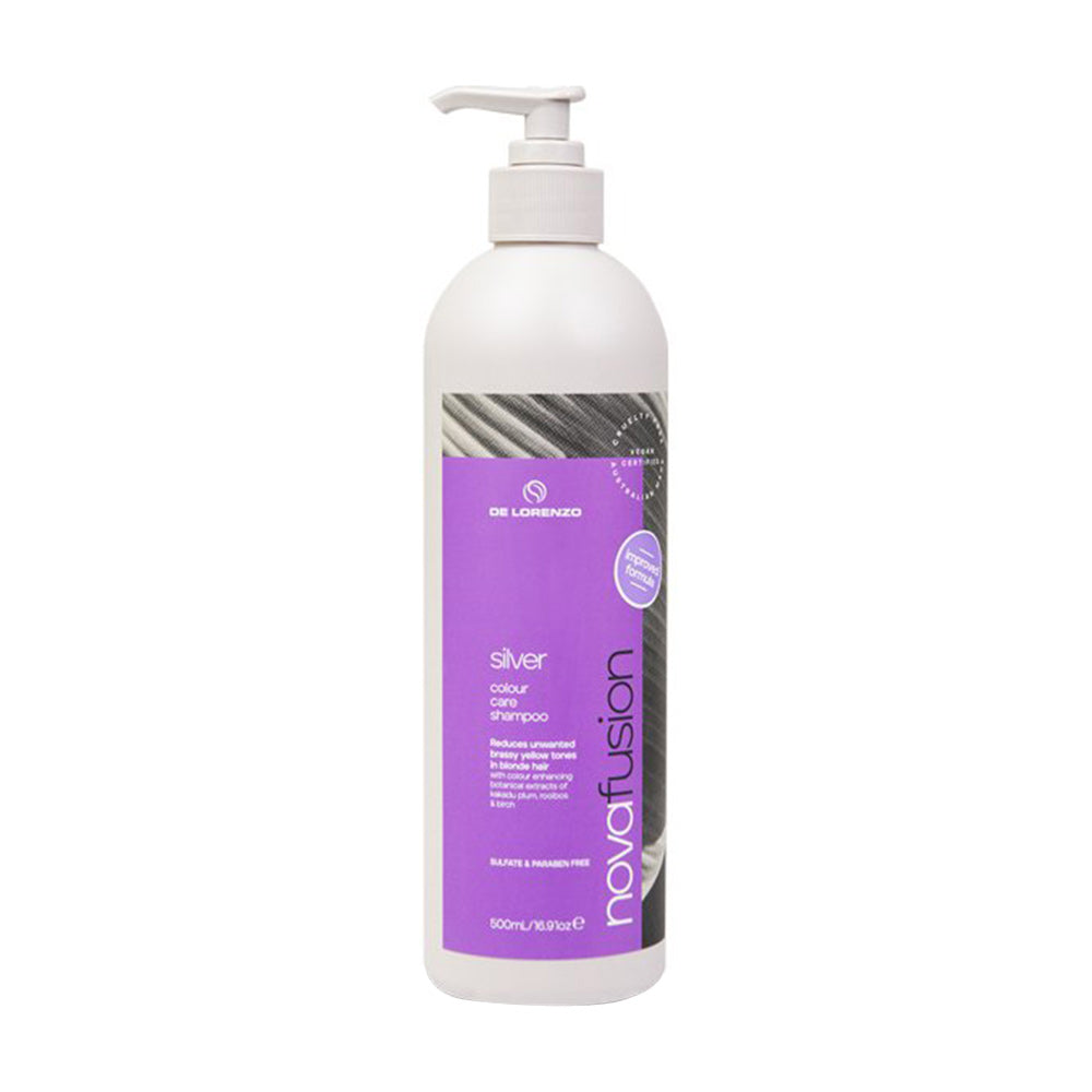 De Lorenzo Novafusion Silver Shampoo 500ml Shampoo/Conditioner De Lorenzo