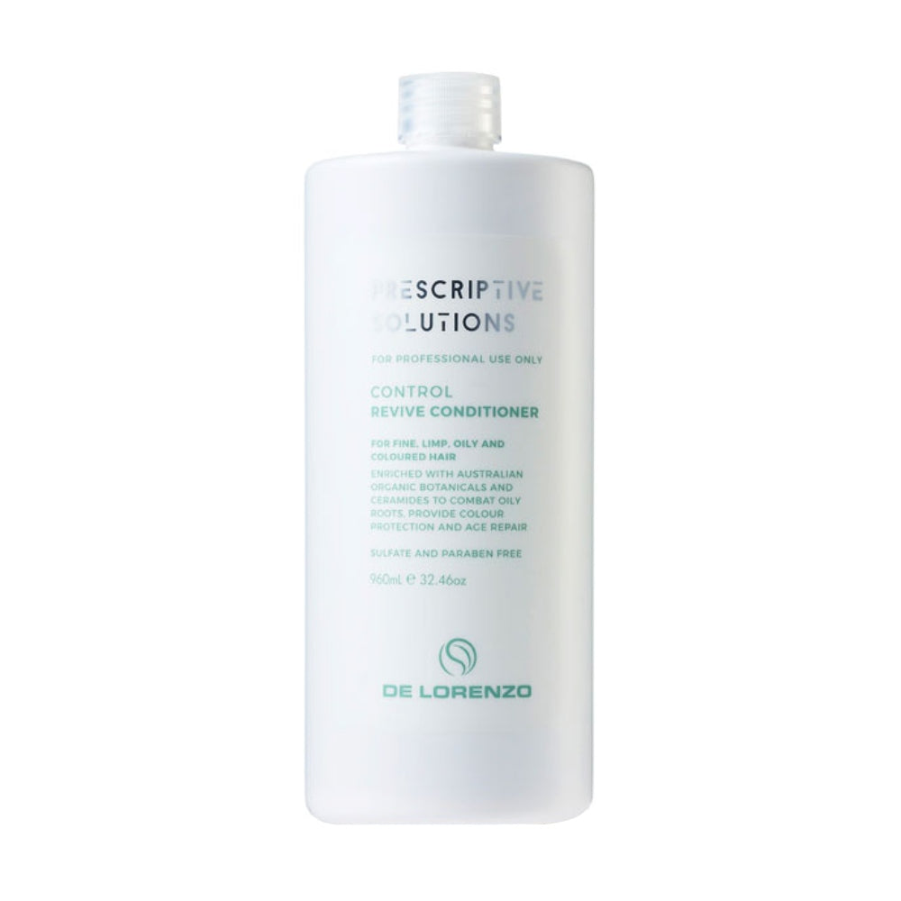 De Lorenzo Prescriptive Solutions Control Revive Conditioner 960ml Shampoo/Conditioner De Lorenzo