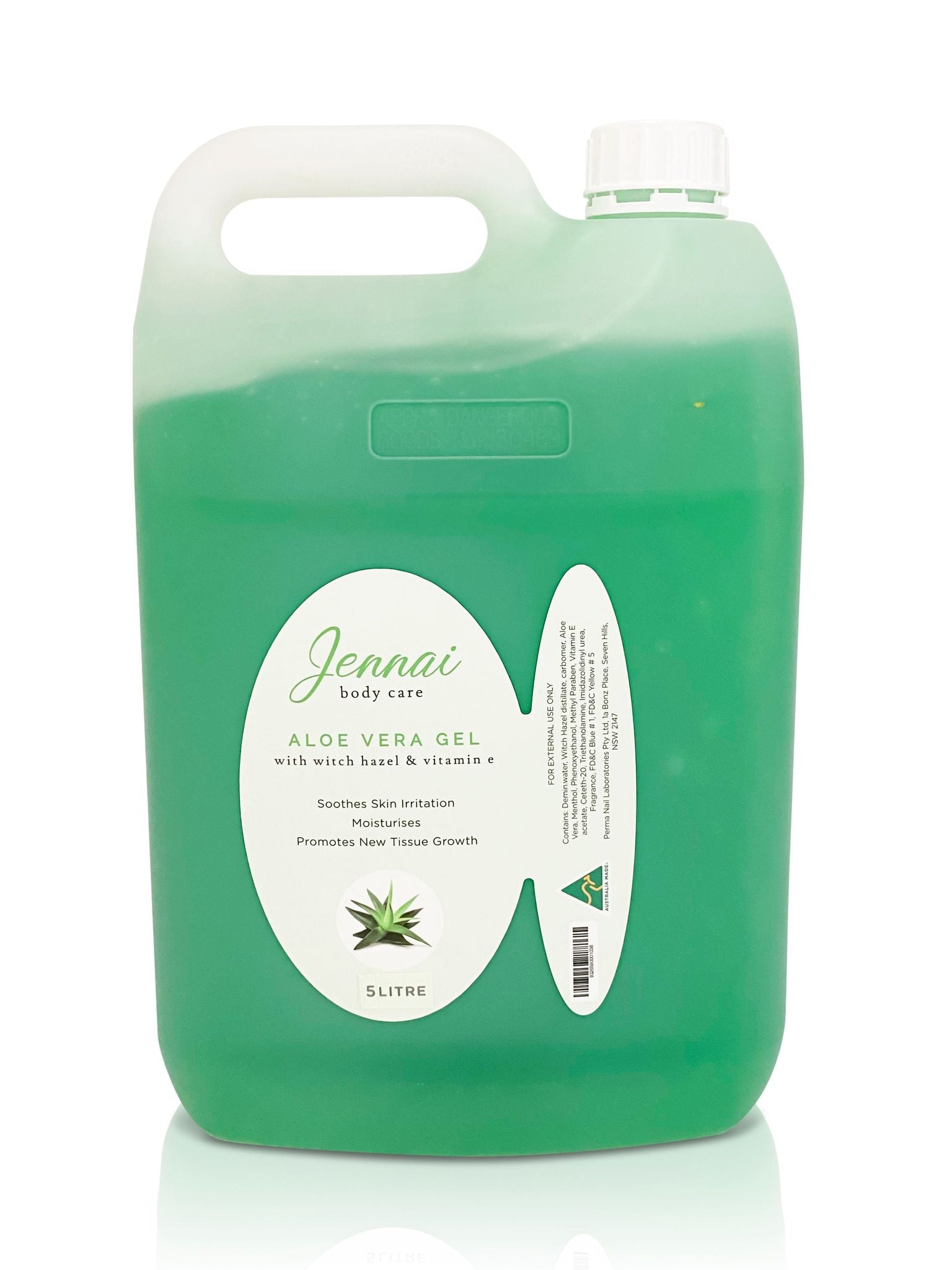 Jennai Aloe Vera Gel 5L #17252 Beauty Jennai