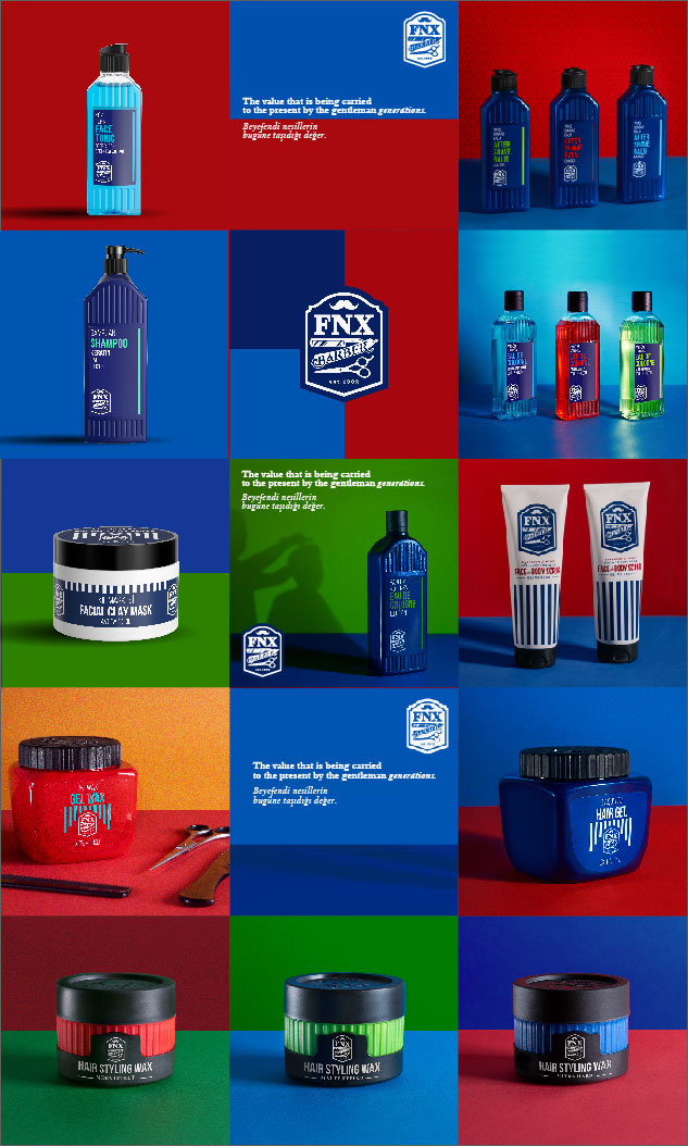 Fonex FNX Barber Shave Gel Aloe Vera 950ml Shaving Products FNX