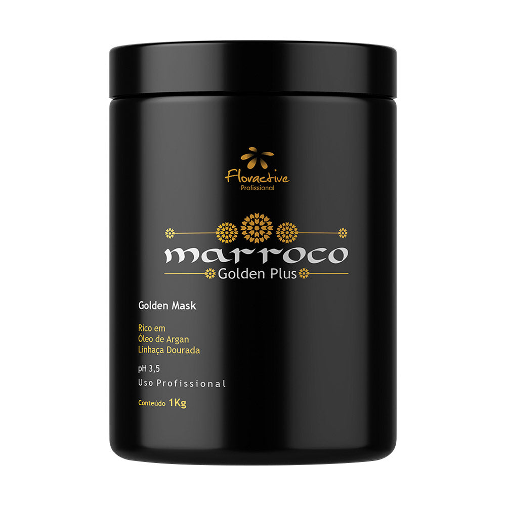 Floractive Marroco Golden Plus Mask 1kg Hair Treatment Floractive