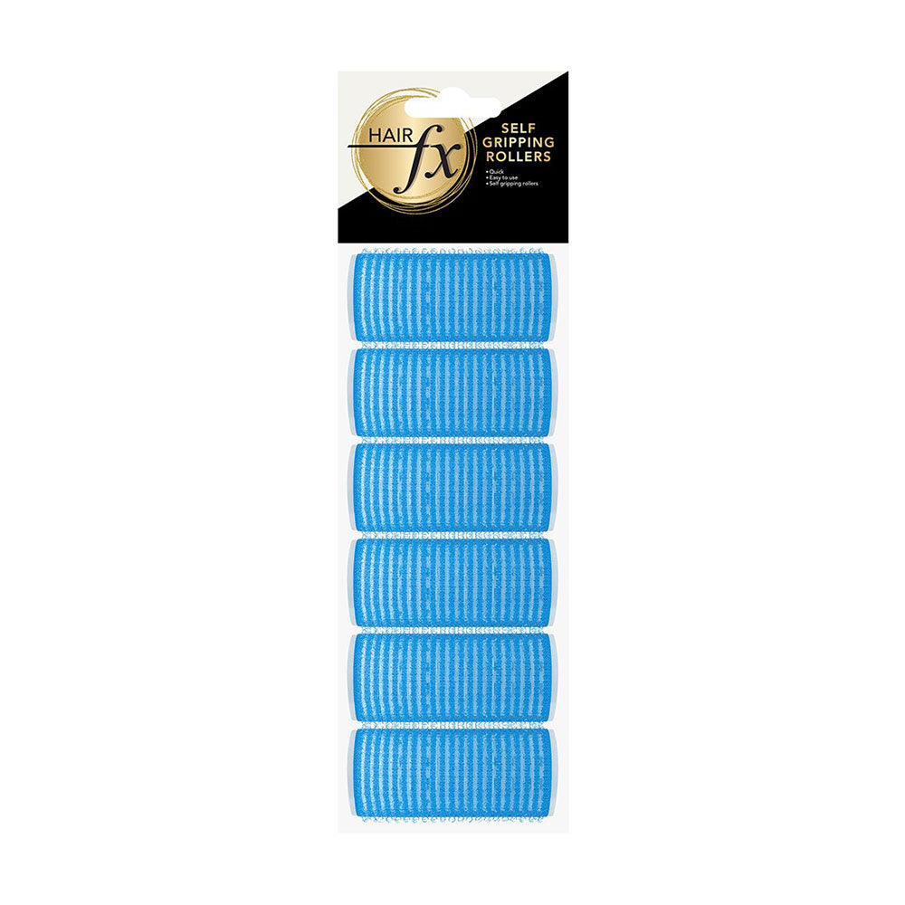 Hair FX Self Grip Rollers 28mm Light Blue Rollers Hair FX