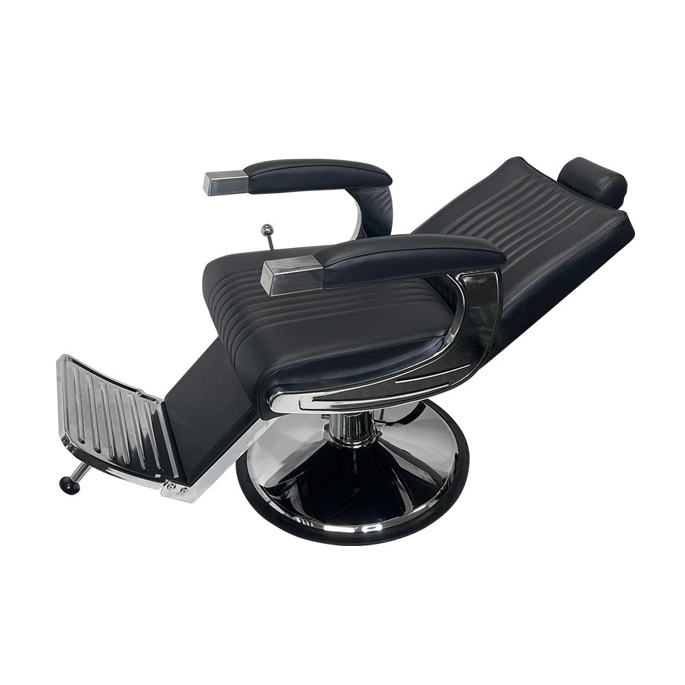 Karma Mt Isa Barber Chair Chrome & Black 04080102 Barber Chair Karma