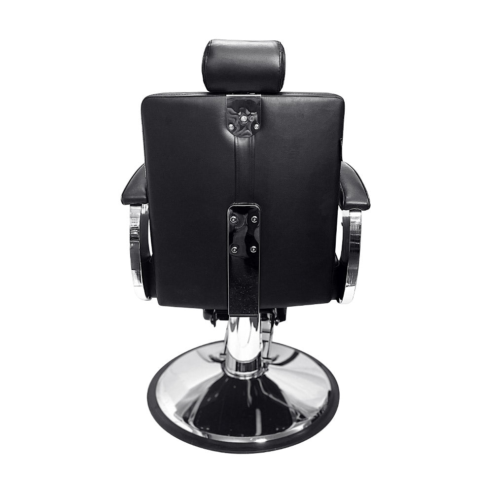 Karma Mt Isa Barber Chair Chrome & Black 04080102 Barber Chair Karma