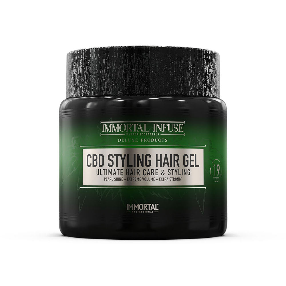 Immortal Infuse CBD Hair Styling Gel 500ml Hair Wax Immortal