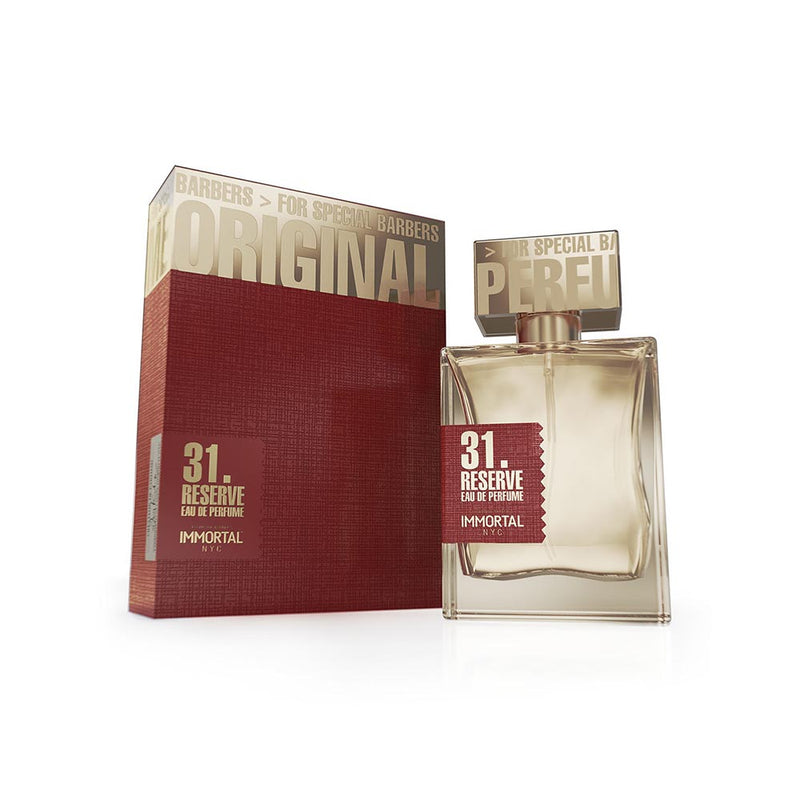 Immortal NYC 31 Reserve Eau De Perfume 50ml Packaging