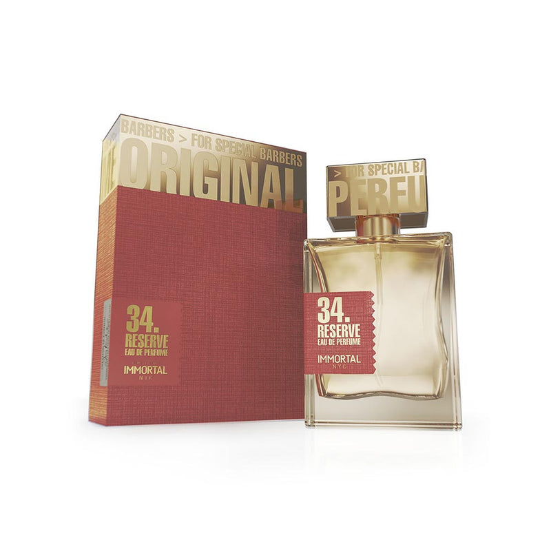 Immortal NYC 34 Reserve Eau De Perfume 50ml Packaging