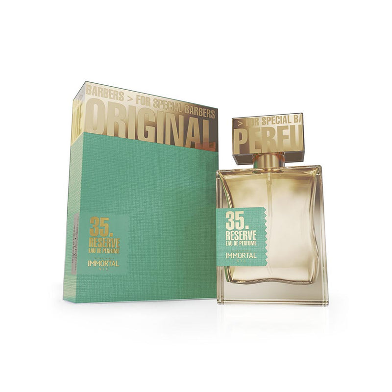 Immortal NYC 35 Reserve Eau De Perfume 50ml Packaging