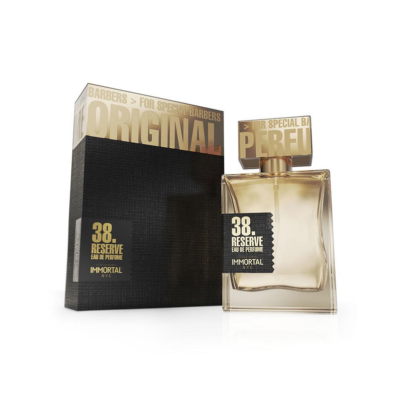 Immortal NYC 38 Reserve Eau De Perfume 50ml Packaging