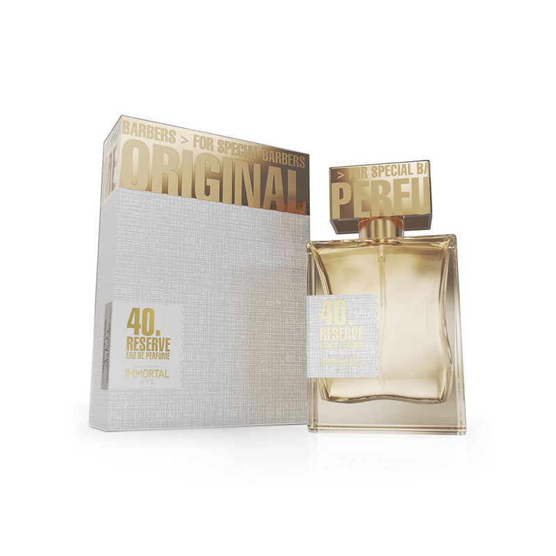Immortal NYC 40 Reserve Eau De Perfume 50ml Packaging