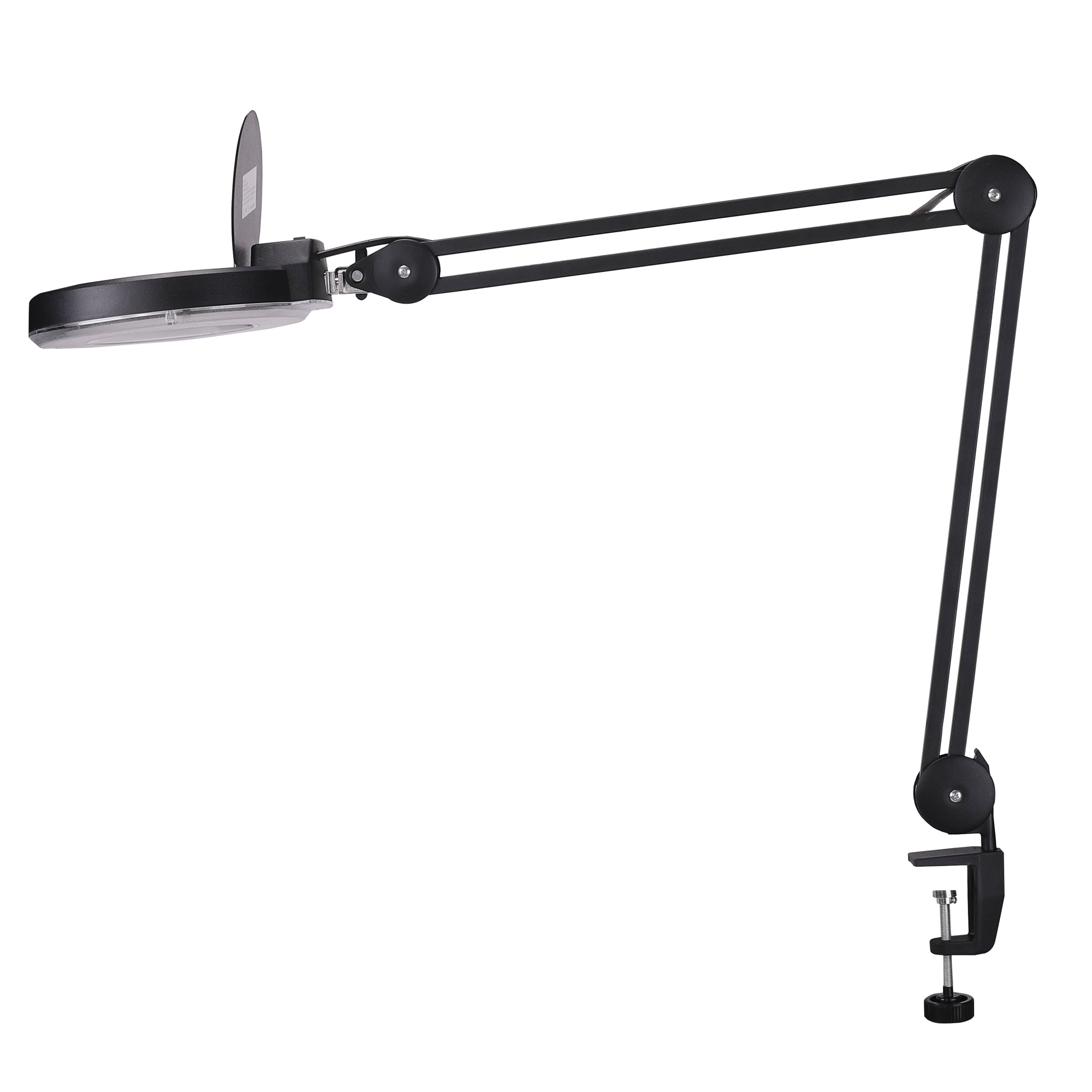 Karma LED Magnifying Lamp Black With Stand & Clamp 01040100 Mag Lamps Karma