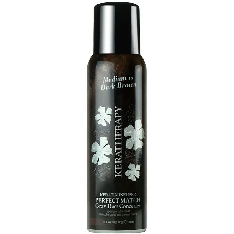 Keratherapy Gray Root Concealer Medium Brown 118ml Hair Colours - Temporary Keratherapy