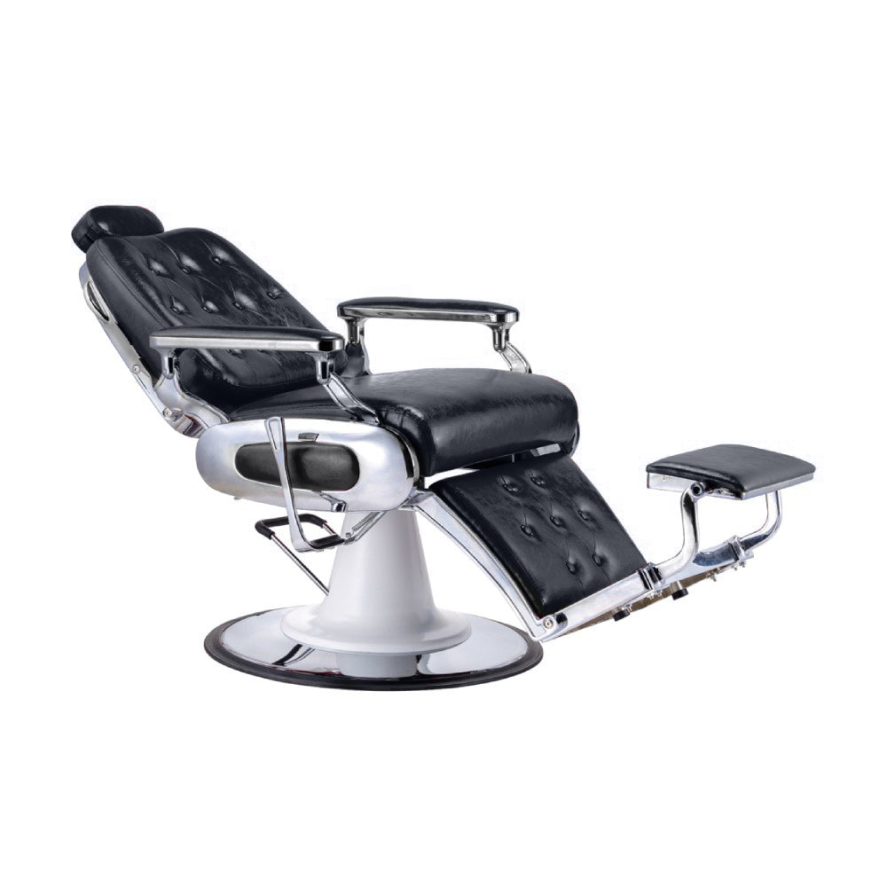 Karma Airlie Beach Barber Chair 04050102 - Black & Chrome Barber Chair Karma