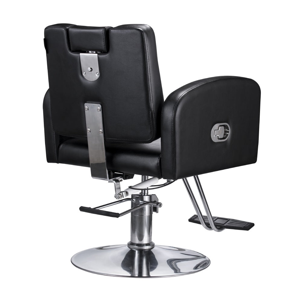 Karma Batlow Reclining Salon/ Barber/ Beauty Chair 02060102 - Black Salon Chairs Karma