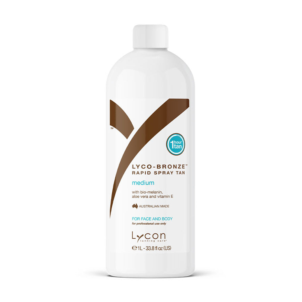 Lycon Lyco-Bronze Rapid Spray Tan Medium 1L Tanning Lycon
