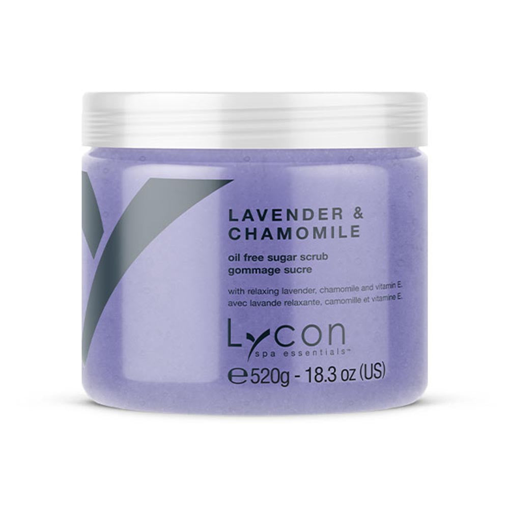 Lycon Lavender and Chamomile Sugar Scrub 520g Waxing Lycon