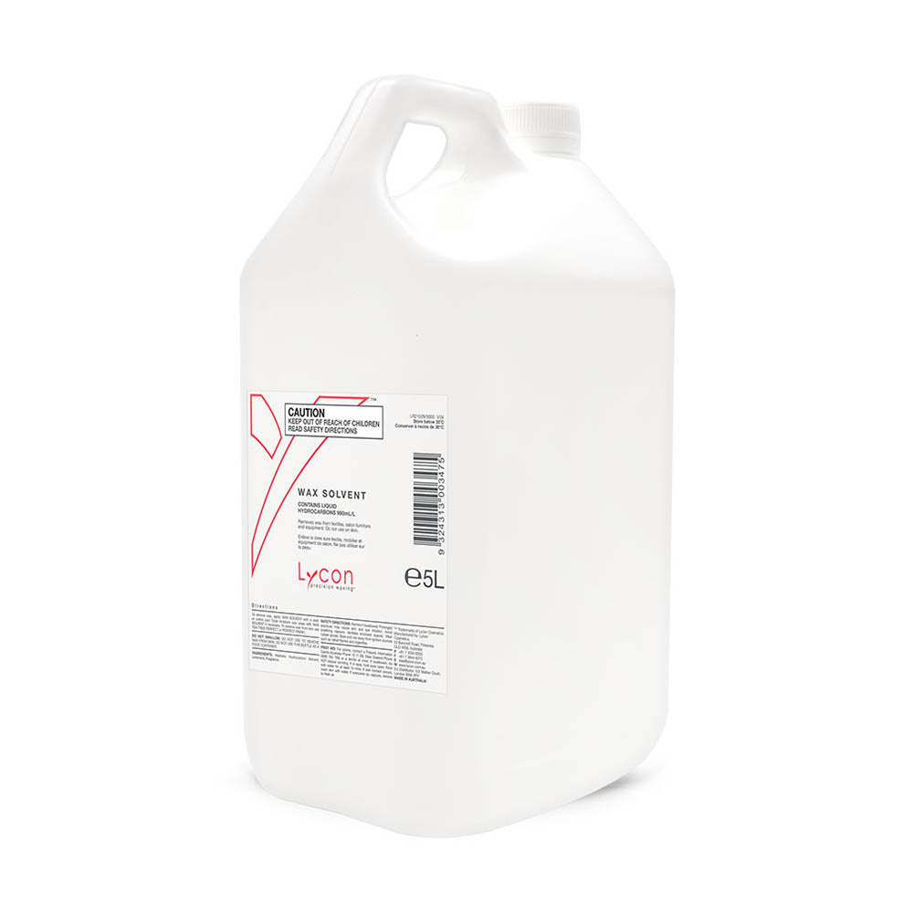 Lycon Wax Solvent Post Waxing Salon Cleaning 5L Waxing Lycon