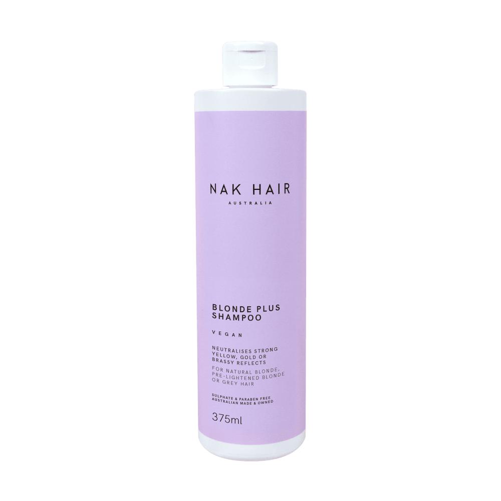 NAK Blonde Plus Shampoo 375ml Shampoo/Conditioner NAK