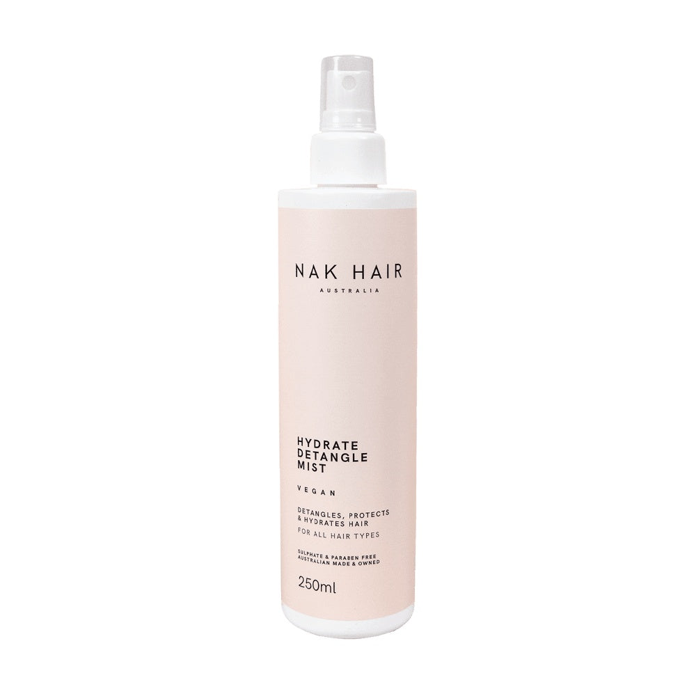 NAK Hydrate Detangle Mist 250ml Hair Treatment NAK