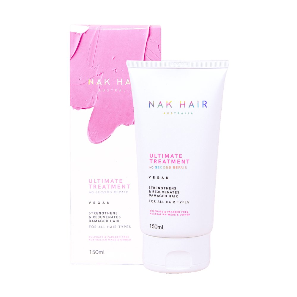 NAK Ultimate Treatment 60 Second Repair 150ml Hair Treatment NAK