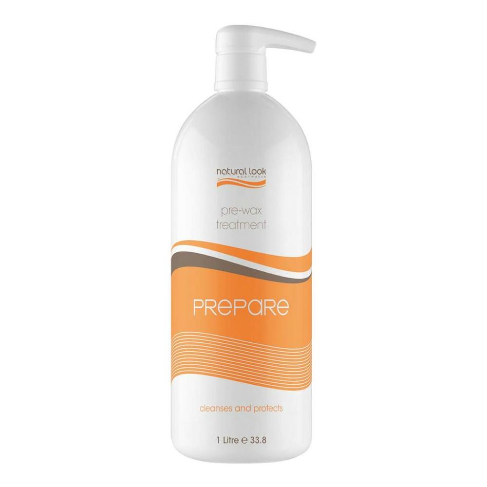 Natural Look Prepare Pre-Wax treatment 1L Waxing Natural Look