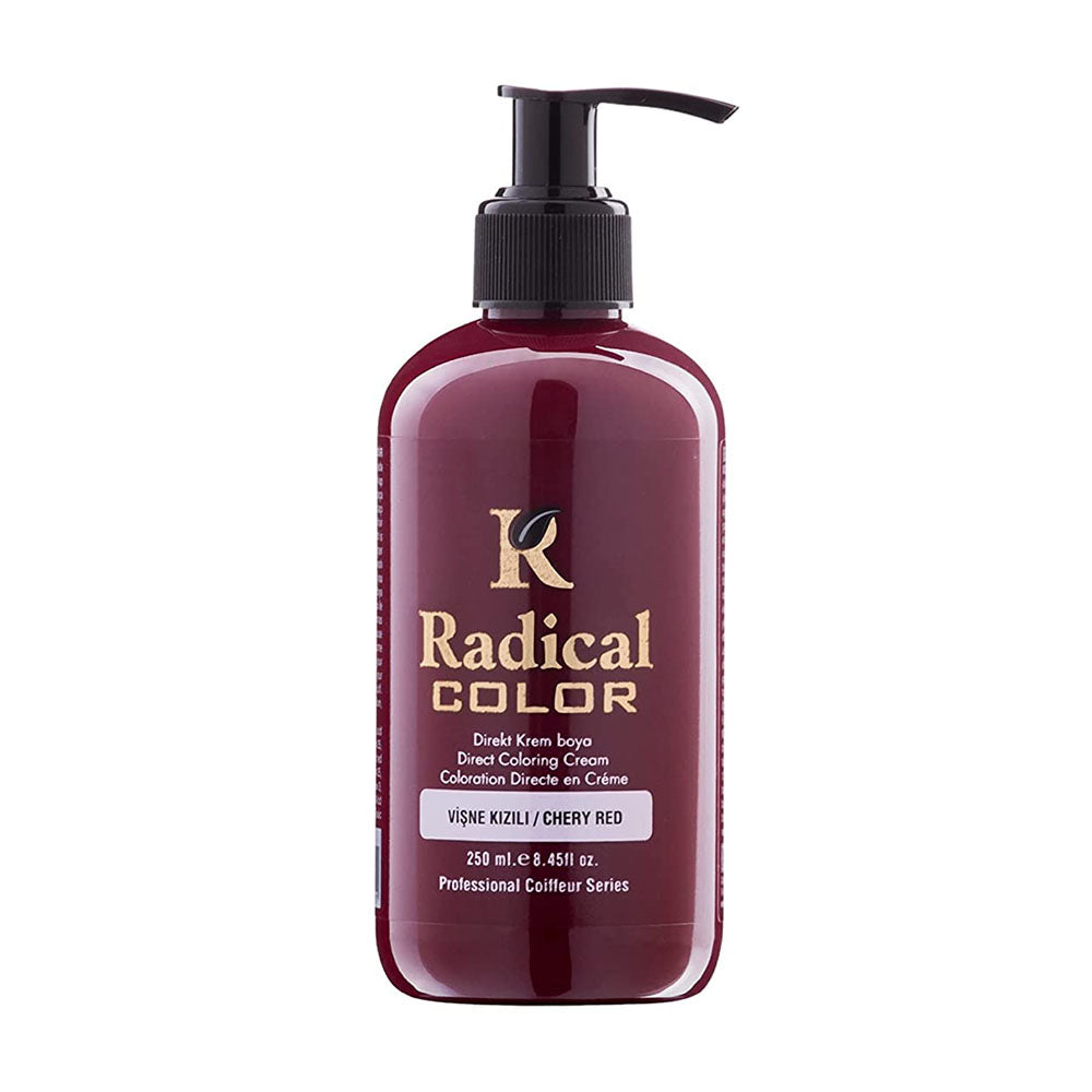 Radical Color Semi Permanent Hair Colour Cherry Red 250ml Hair Colours - Semi Permanent Radical