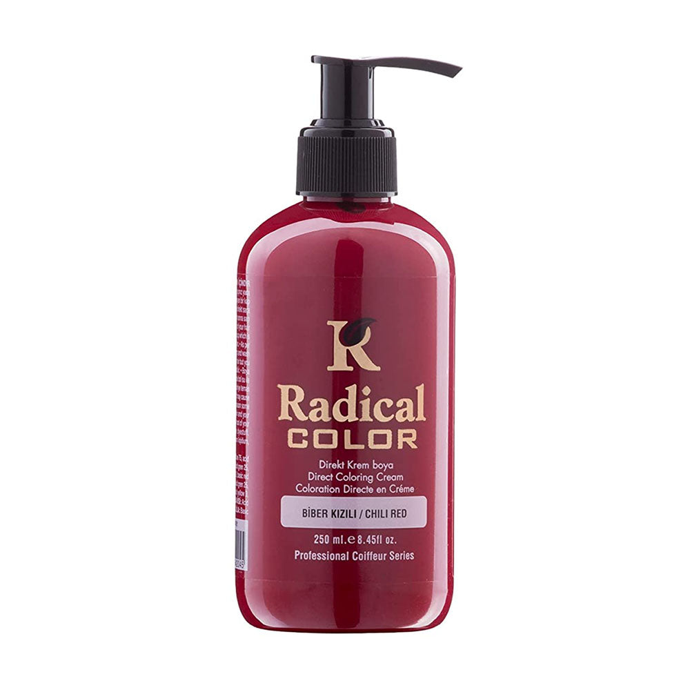 Radical Color Semi Permanent Hair Colour Chili Red 250ml Hair Colours - Semi Permanent Radical