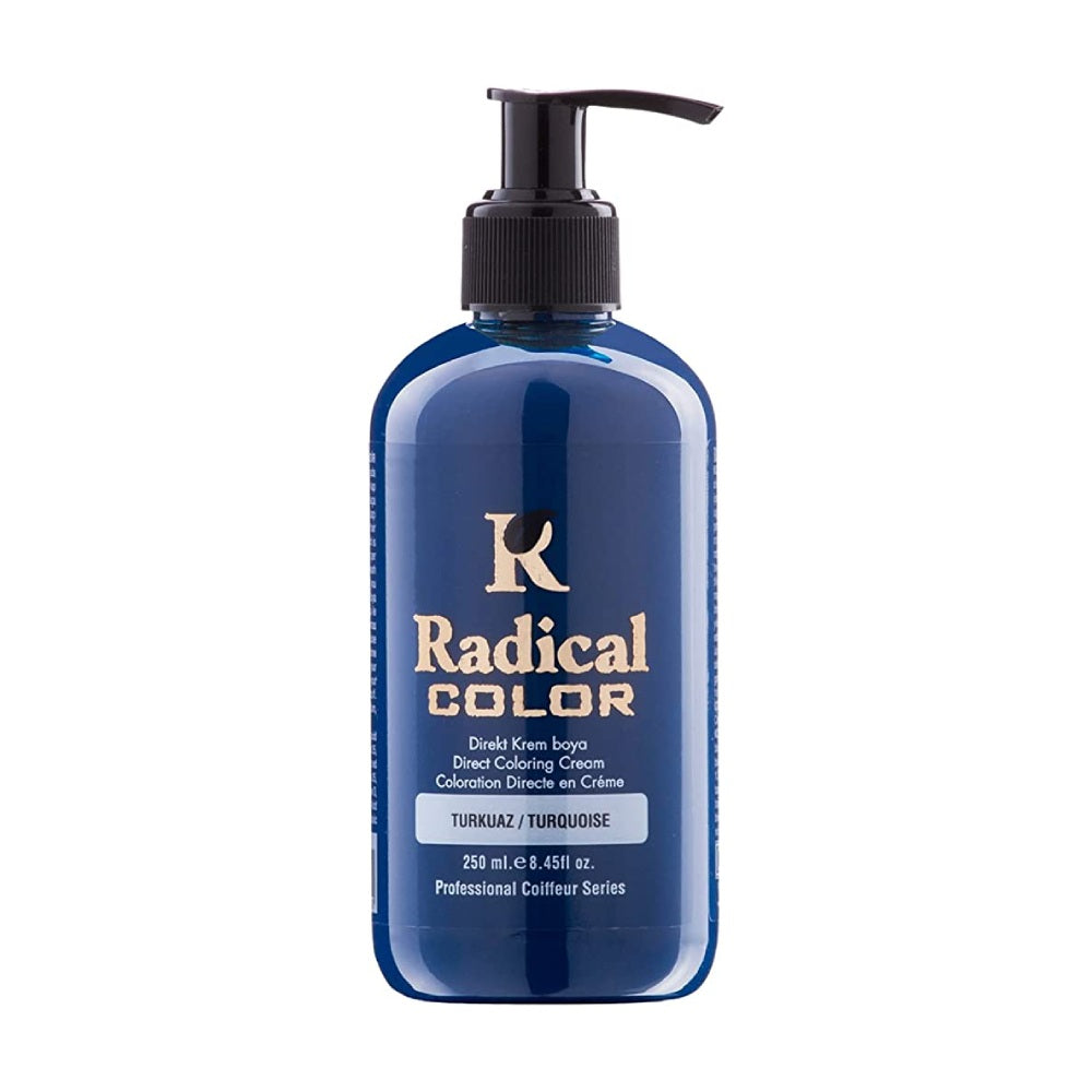 Radical Color Semi Permanent Hair Colour Turquoise 250ml Hair Colours - Semi Permanent Radical