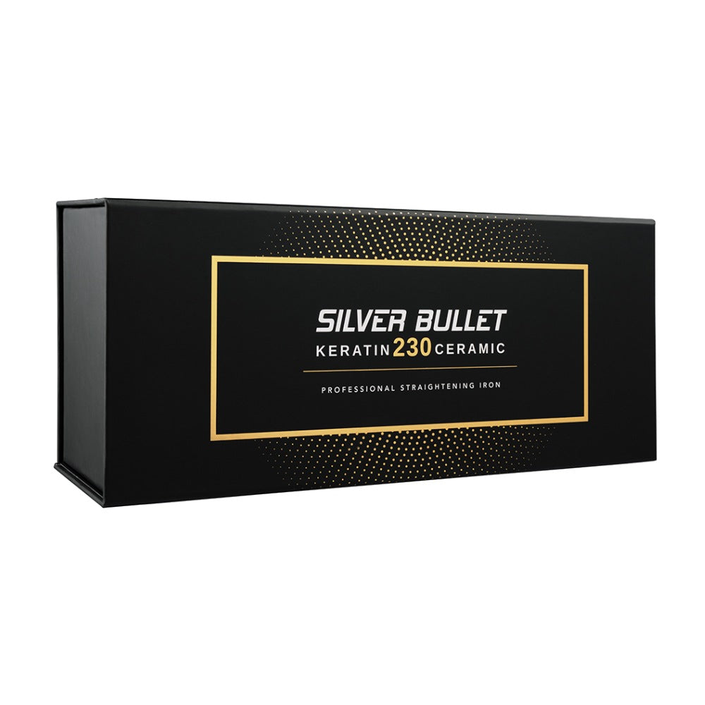 Silver Bullet Keratin 230 Wide Plate Hair Straightener 37mm Hair Straightener Silver Bullet