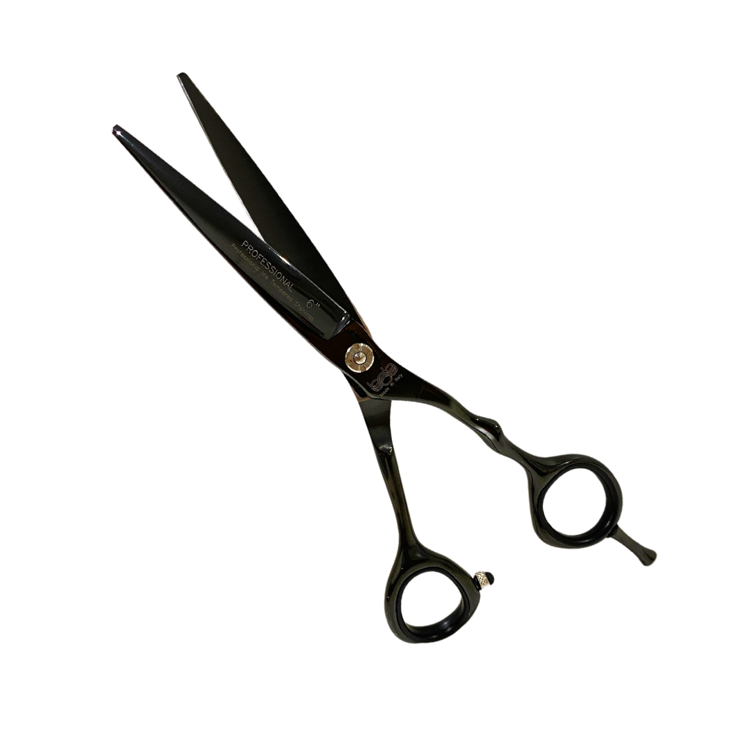 Bob Black Edition 7 inch Scissors Japanese Steel - Made in Italy Scissors Bob