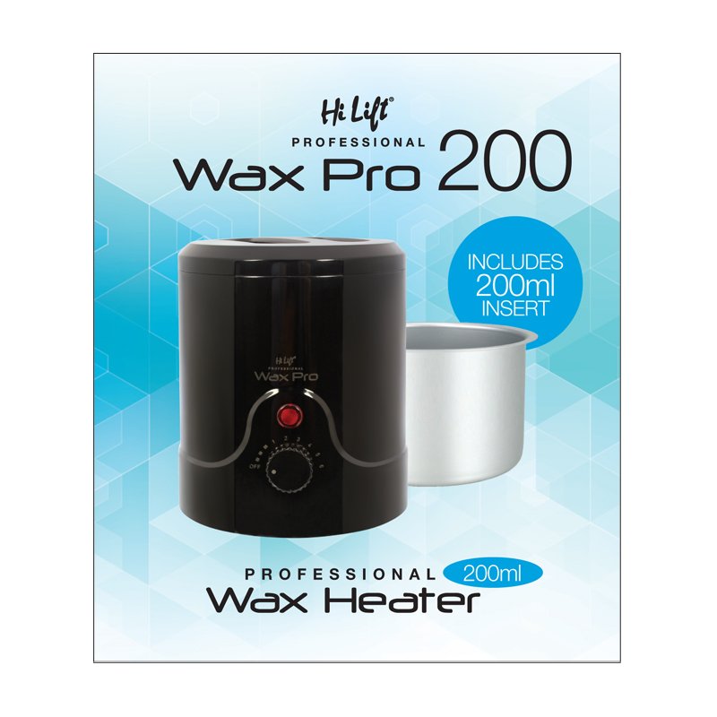 Hi Lift Pro Black Wax Heater 200ml Waxing Hi Lift