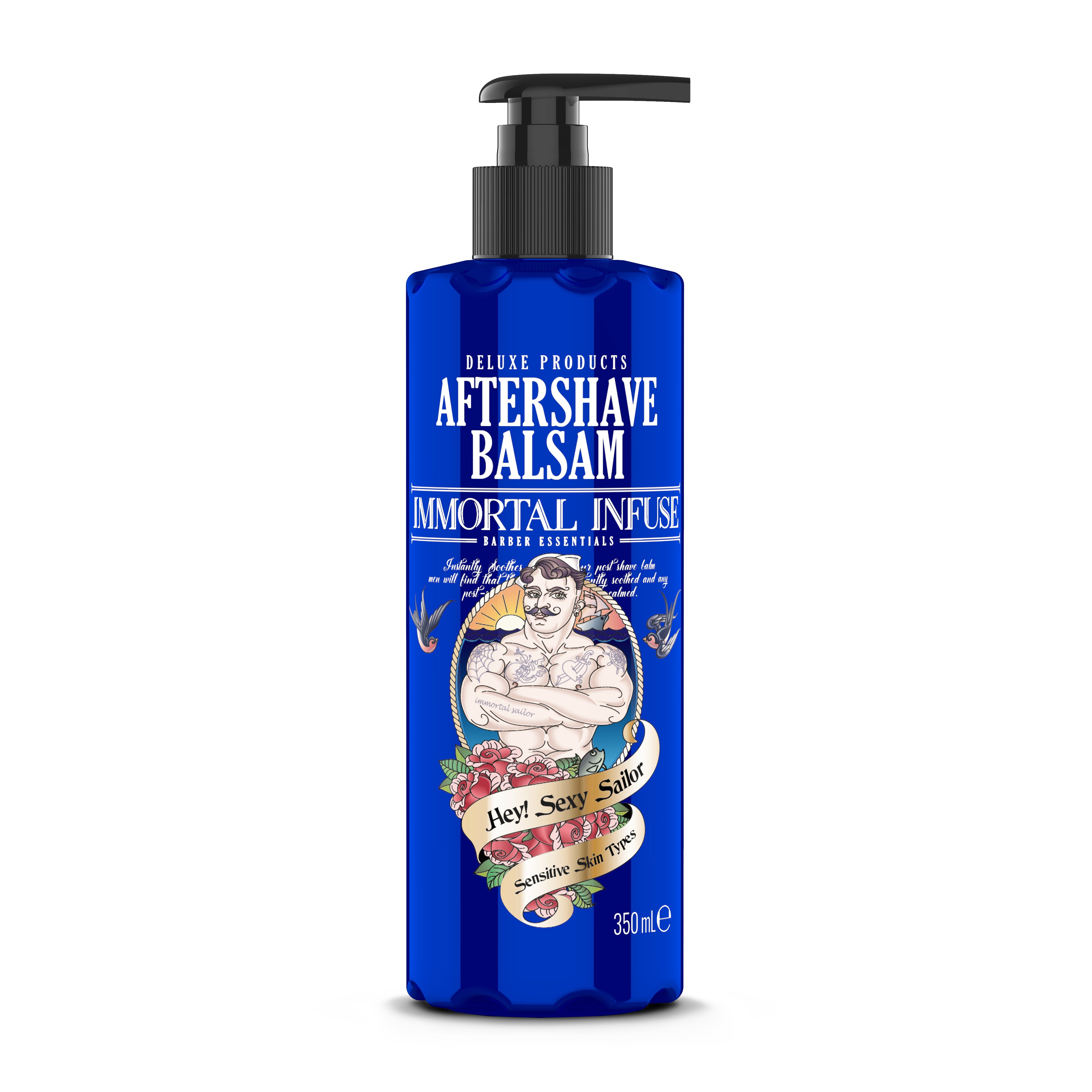 Immortal Aftershave Balsam Hey Sexy Sailor 350ml Cream Colognes Immortal