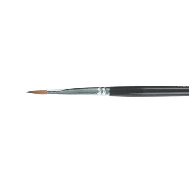 Hawley Pure Sable Kolinsky Nail Brush Size 6 Cats Tongue #6008B Nail Brushes Hawley