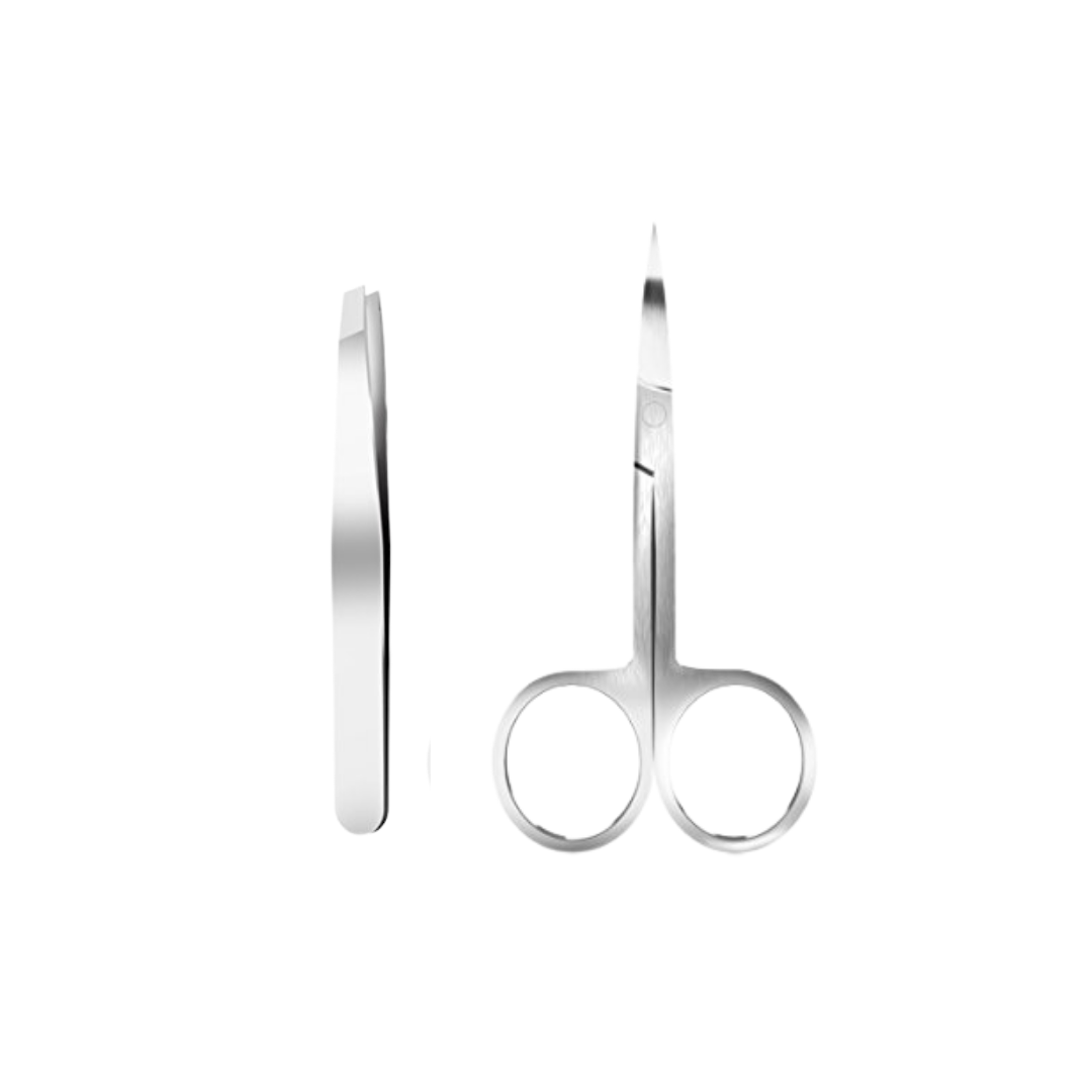 Hair & Beauty Kingdom Professional Tweezer & Eyebrow Scissor Kit Tweezers Hair And Beauty Kingdom
