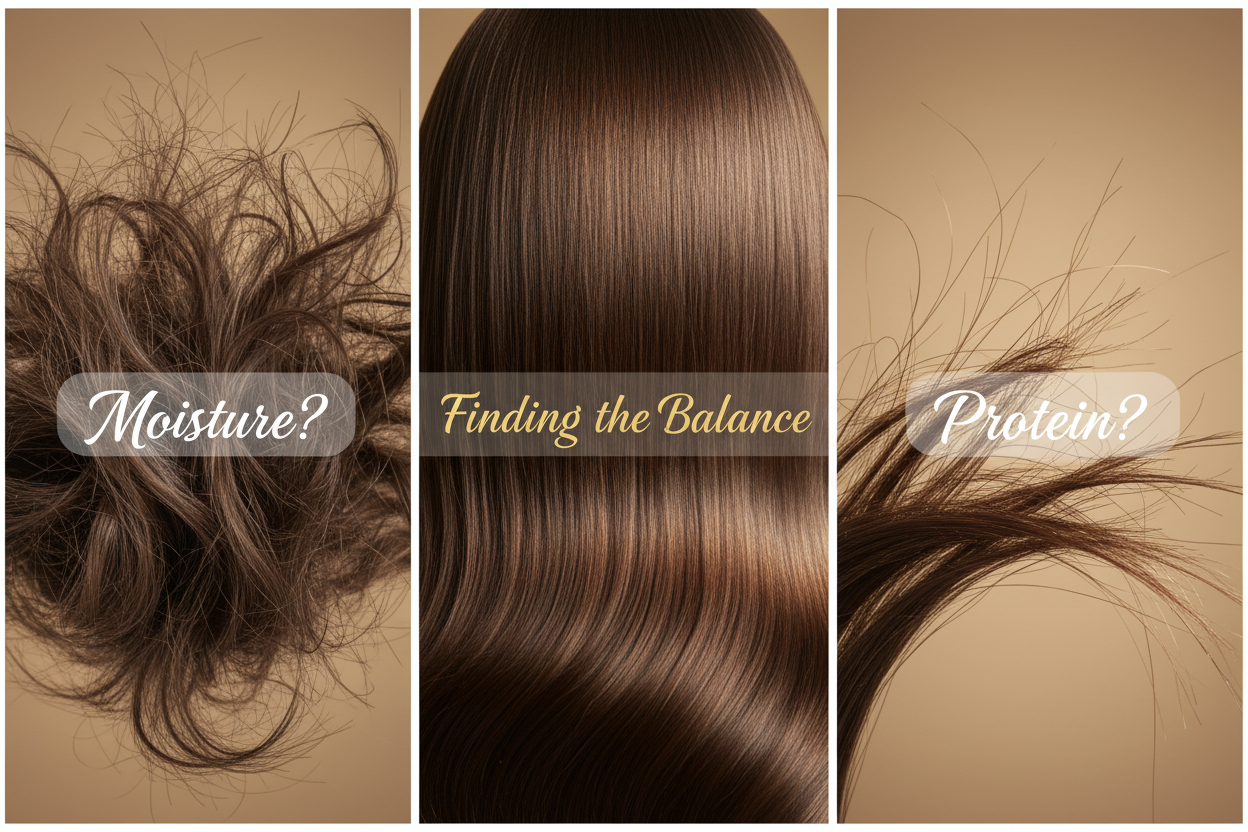 Protein vs Moisture for Hair: What Does Your Hair Actually Need?